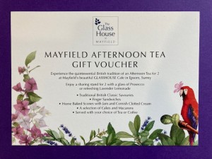 Mayfields SIGNATURE Afternoon Tea  (VOUCHER)